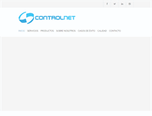 Tablet Screenshot of controlnet.com.ar